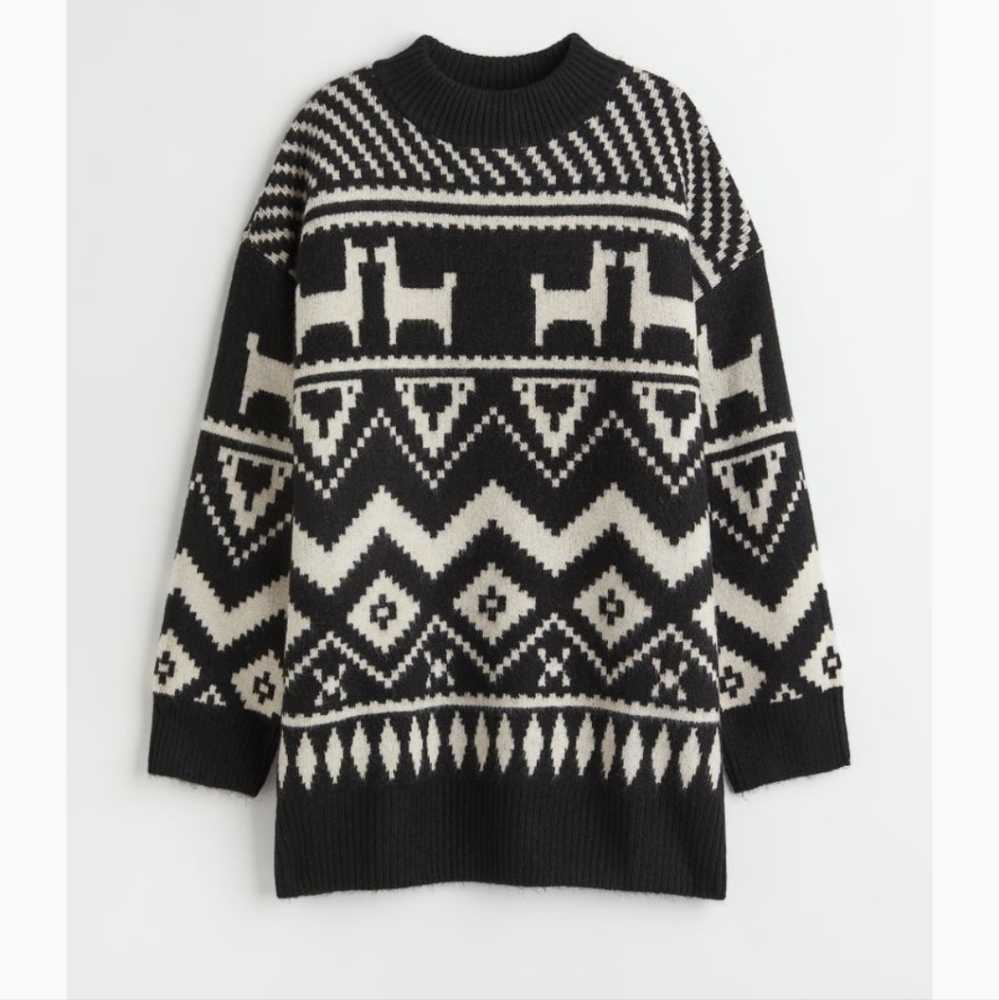 H&M Jacquard Knit Sweater